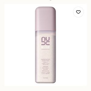 NUDE skincare detox gentle brightening fizzy POWDER WASH. DISCONTINUED RARE 20oz